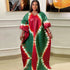 Stunning Plus Size Dashiki Print Boubou Dress - Perfect for Weddings and Special Occasions